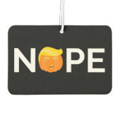 Anti-Trump - Nope Halloween Edition I Luchtverfrisser (Achterkant)