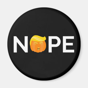 Anti-Trump - Nope Halloween Edition I Magneet