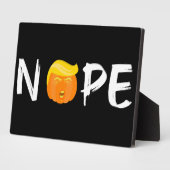 Anti-Trump - Nope Halloween Edition II Fotoplaat (Zijkant)