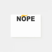 ANTI-TRUMP NOPE POST-IT® NOTES (Voorkant)