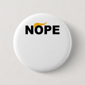 ANTI-TRUMP NOPE RONDE BUTTON 5,7 CM (Voorkant)
