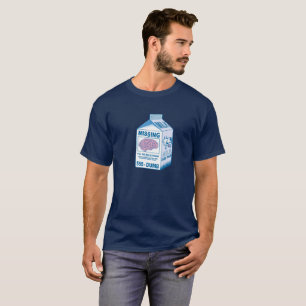 Anti-trump : Ontbrekend brein T-shirt