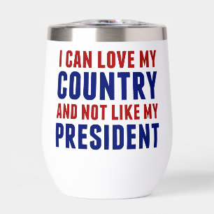 Anti Trump patriottisch niet mijn President