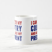 Anti Trump patriottisch niet mijn President Koffiemok (Center)