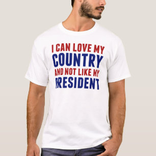 Anti Trump patriottisch niet mijn President T-shirt