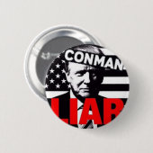 Anti-Trump Pin 2020 verkiezingen Ronde Button 5,7 Cm (Voorkant /achterkant)