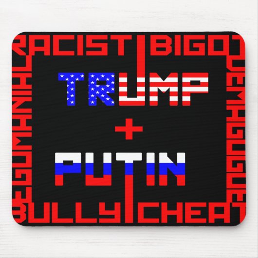 Anti Trump+Poetin Muismat (Voorkant)