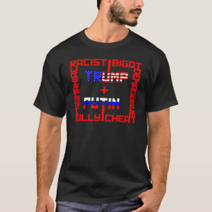 Anti-Trump+Poetin T-shirt