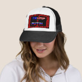 Anti-Trump+Poetin Trucker Pet (In situ)