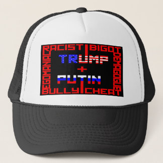 Anti-Trump+Poetin Trucker Pet