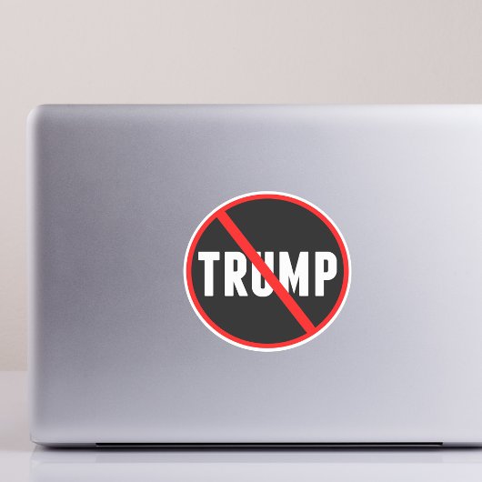 Anti-Trump Politiek Sticker