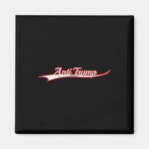 Anti Trump Politiek Verzet Vintage Varsity Verslet Magneet