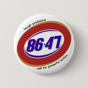 Anti-Trump politieke mening Ronde Button 5,7 Cm