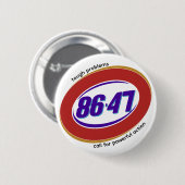 Anti-Trump politieke mening Ronde Button 5,7 Cm (Voorkant /achterkant)