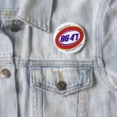 Anti-Trump politieke mening Ronde Button 5,7 Cm (In situ)