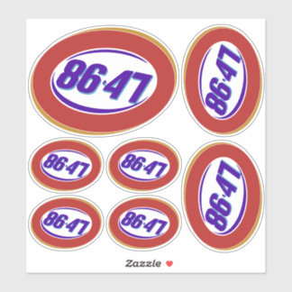 Anti-Trump politieke mening Sticker