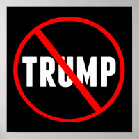 Anti-Trump Politieke Rood-Democraat