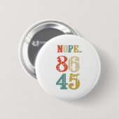 Anti-Trump-President Ronde Button 5,7 Cm (Voorkant /achterkant)