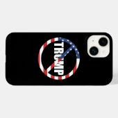 anti-Trump pro-democratie Case-Mate iPhone Case (Achterkant (horizontaal))