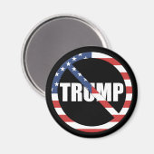 anti-Trump pro-democratie Magneet (Voorkant / Achterkant)
