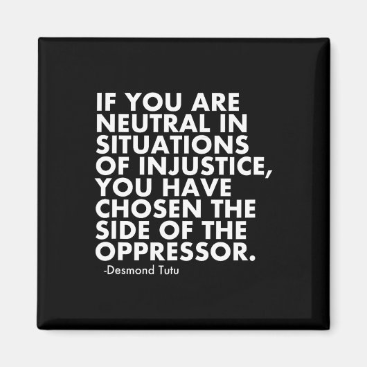 Anti Trump Protest Magneet (Voorkant)