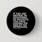 Anti Trump Protest Ronde Button 5,7 Cm (Voorkant)