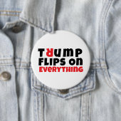 Anti-Trump-protestslogan Ronde Button 4,0 Cm (In situ)