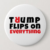 Anti-Trump-protestslogan Ronde Button 4,0 Cm (Voorkant)