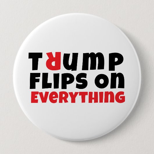 Anti-Trump-protestslogan Ronde Button 4,0 Cm (Voorkant)