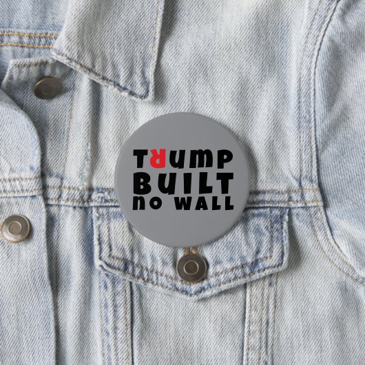 Anti-Trump-protestslogan Ronde Button 7,6 Cm (In situ)