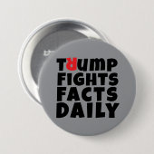 Anti-Trump-protestslogan Ronde Button 7,6 Cm (Voorkant /achterkant)