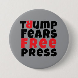 Anti-Trump-protestslogan Ronde Button 7,6 Cm
