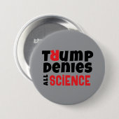 Anti-Trump-protestslogan Ronde Button 7,6 Cm (Voorkant /achterkant)