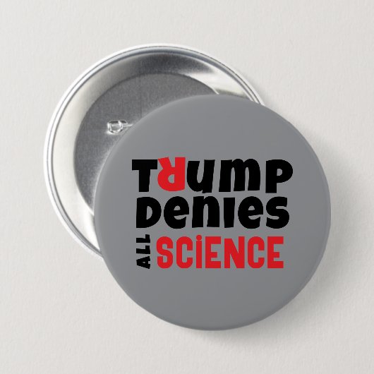 Anti-Trump-protestslogan Ronde Button 7,6 Cm (Voorkant /achterkant)