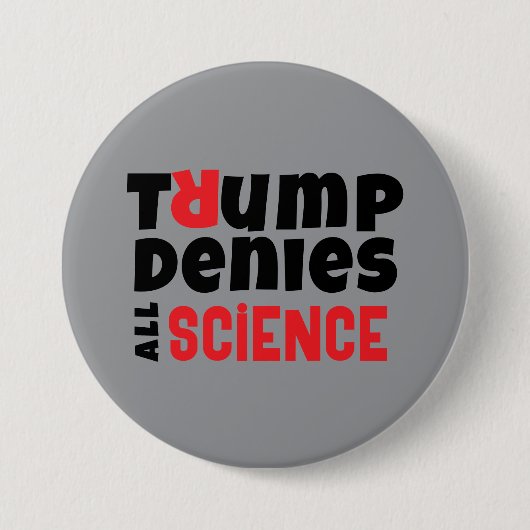 Anti-Trump-protestslogan Ronde Button 7,6 Cm (Voorkant)
