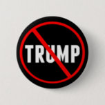 Anti-Trump-resistentie Ronde Button 5,7 Cm<br><div class="desc">Trump met een rode cirkel en een X over zijn naam. Verdeel overal knoppen tegen Donald Trump om Amerikanen te dwingen zich te verzetten en Trump te belemmeren. Leg ze op je tas of rugzak om te shows dat je Trump haat. Geef dit aan alle Amerikanen tegen Donald Trump, Democraten...</div>