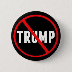 Anti-Trump-resistentie Ronde Button 5,7 Cm