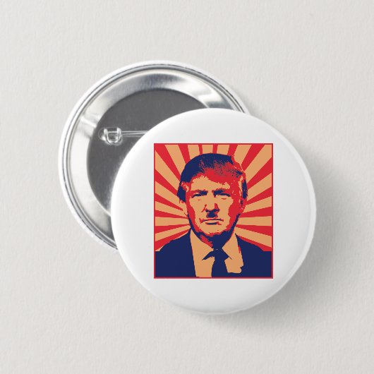Anti-Trump Ronde Button 5,7 Cm (Voorkant /achterkant)