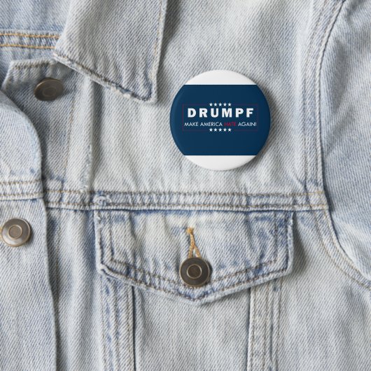 Anti-Trump Ronde Button 5,7 Cm (In situ)