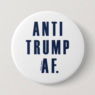 Anti Trump Ronde Button 7,6 Cm