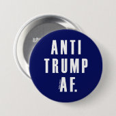 Anti Trump Ronde Button 7,6 Cm (Voorkant /achterkant)