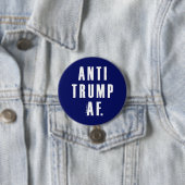 Anti Trump Ronde Button 7,6 Cm (In situ)