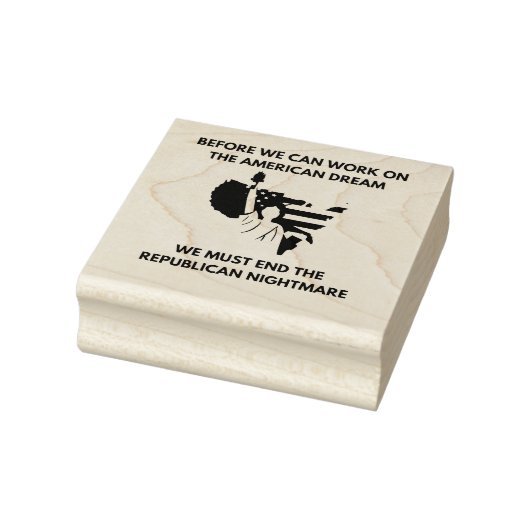 Anti Trump Rubber Stamp Rubberstempel (Stempel)