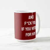 ANTI-TRUMP SENTIMENT KOFFIEMOK (Voorkant rechts)