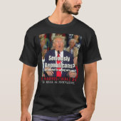 Anti-Trump Serieus Republikeins T-shirt (Voorkant)