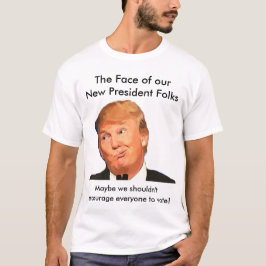 Anti-trump-Shirt, het gezicht van het nieuwe Presi T-shirt