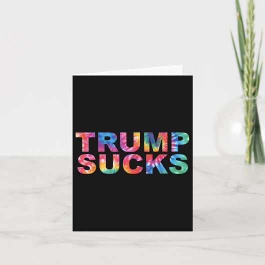 Anti Trump-Shirten Kaart (Voorkant)