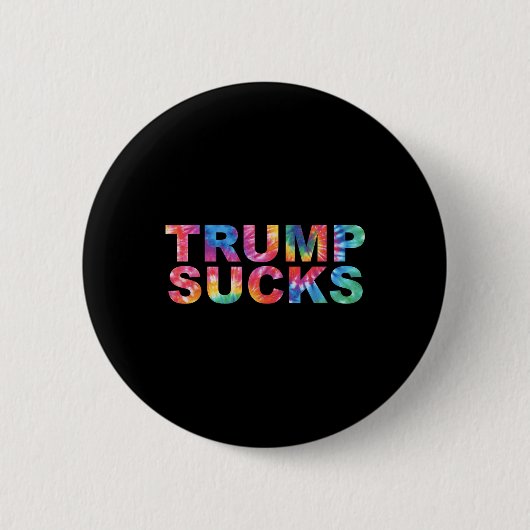 Anti Trump-Shirten Ronde Button 5,7 Cm (Voorkant)