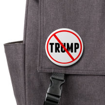 Anti-Trump Simple Red Circle X Politiek