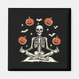 Anti Trump Skelet Halloween Lange Mouwen  Magneet